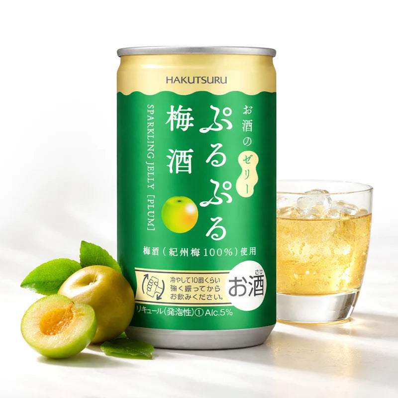 Sake de Ciruela con Gelatina y Gas 190ml