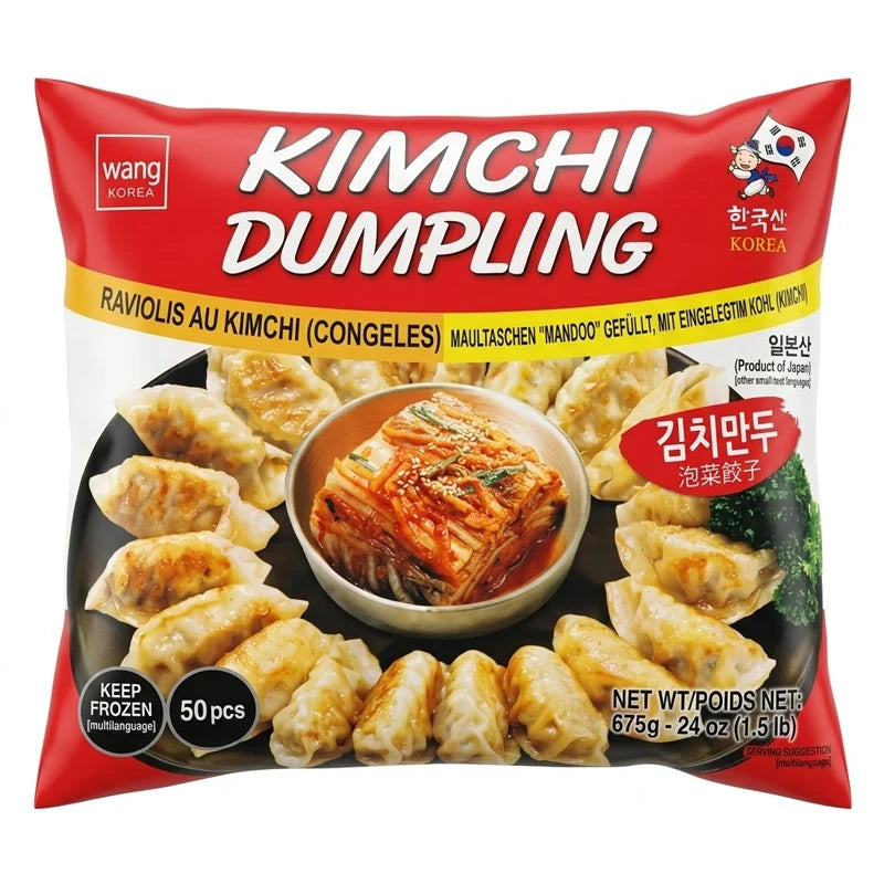 Mandu Coreano de Kimchi Wang 675gr
