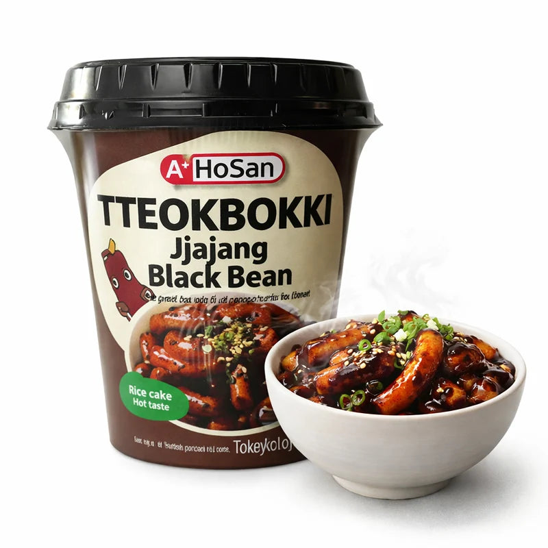 Tteokbokki Coreano instantáneo 130grs | Jjajang| Hosan