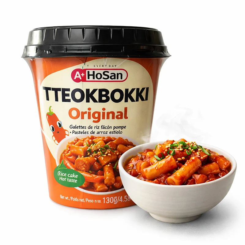 Tteokbokki Coreano instantáneo 130grs | sabor Original | Hosan