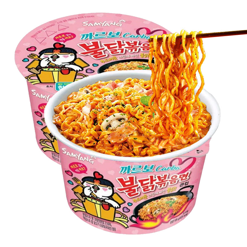 Ramen Coreano carbonara ULTRA HOT Chicken bowl 105g