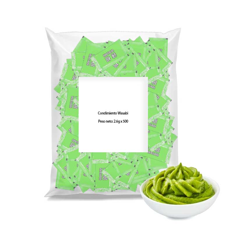 Wasabi in single-dose sachets | 2.6g x 500u