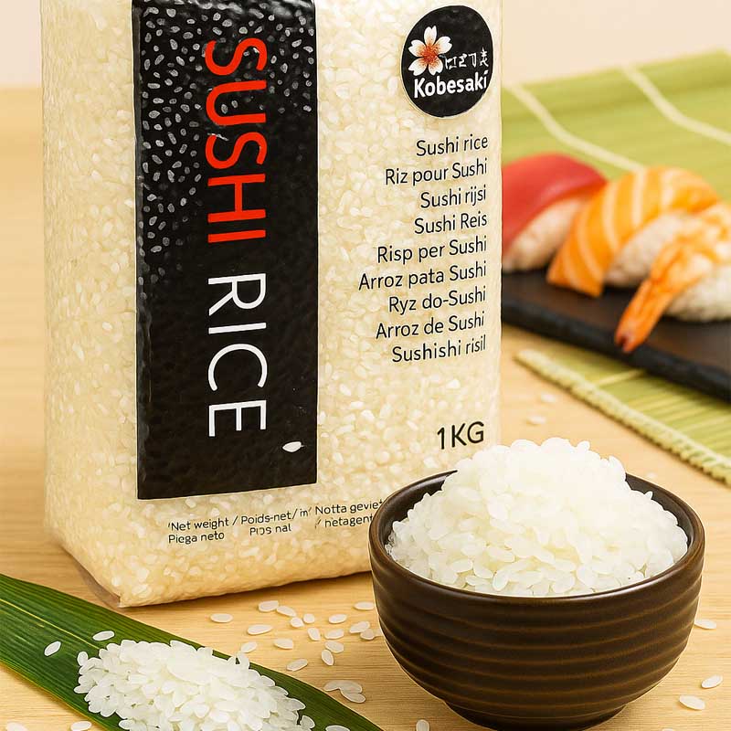 Kobasuki Japanese Sushi Rice | Premium Short Grain 1KG