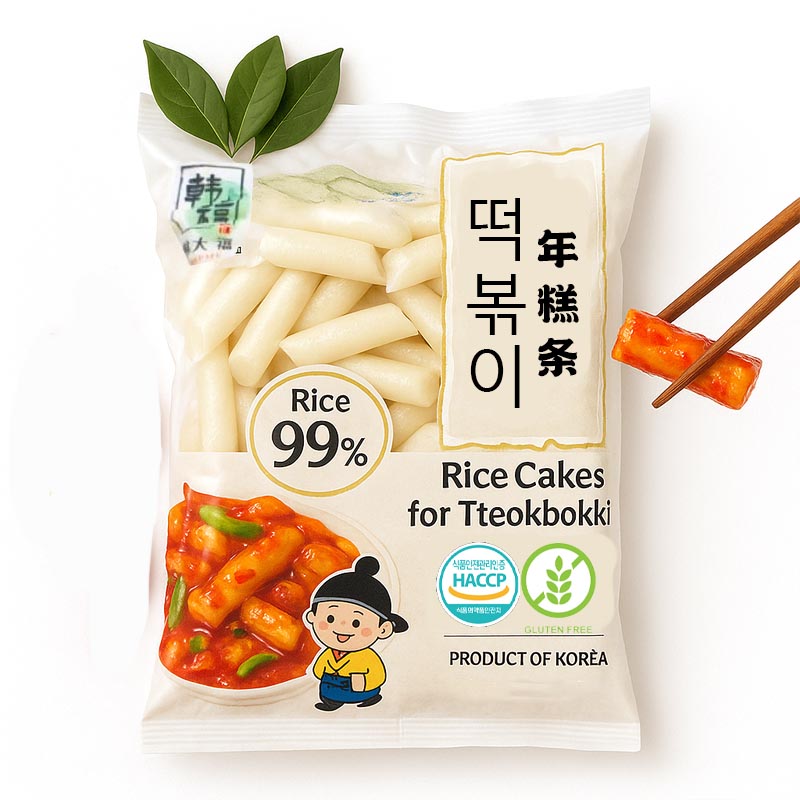 Tteokbokki Coreano Topokki 908g