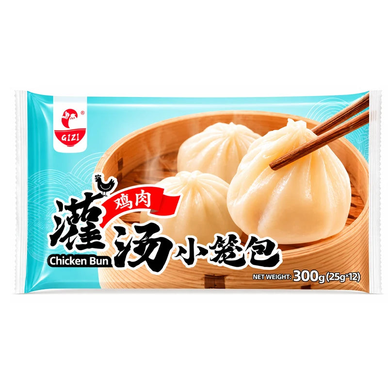Steamed Chicken Bao Buns 300g