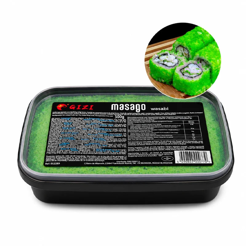 Masago Wasabi 500grs