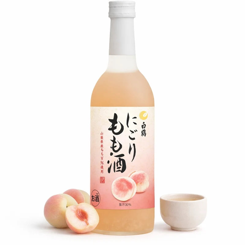 Momozake Japonés Artesanal 700ml |  Licor de Melocotón