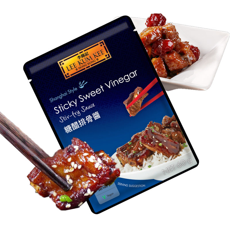 Salsa para Salteado de Vinagre Dulce 60grs | Lee Kum Kee