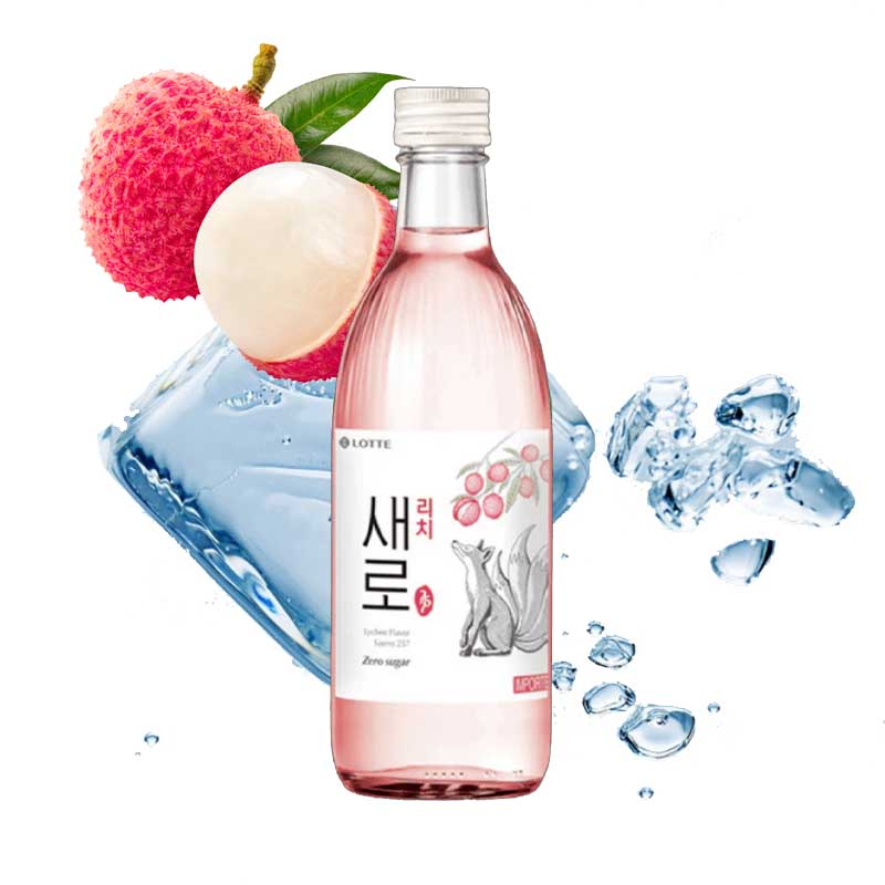 Soju Coreano Sabor Lichi · Sin Azúcar | Lotte