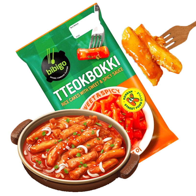 Tteokbokki Bibigo 360grs | Rice Cake