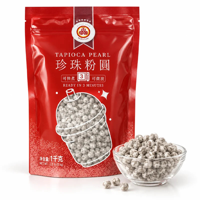 Perlas de Tapioca｜ Listas en 3 Minutos｜1kg